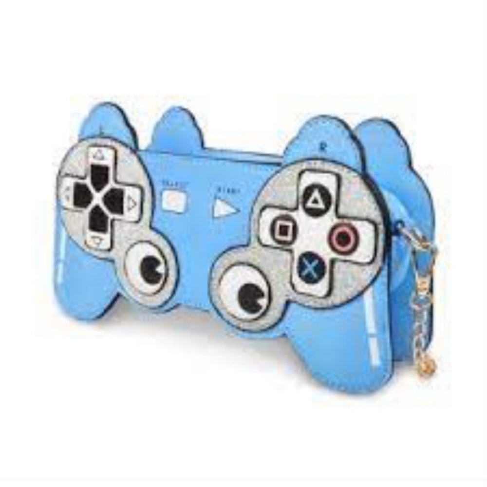 Blue gamer bag